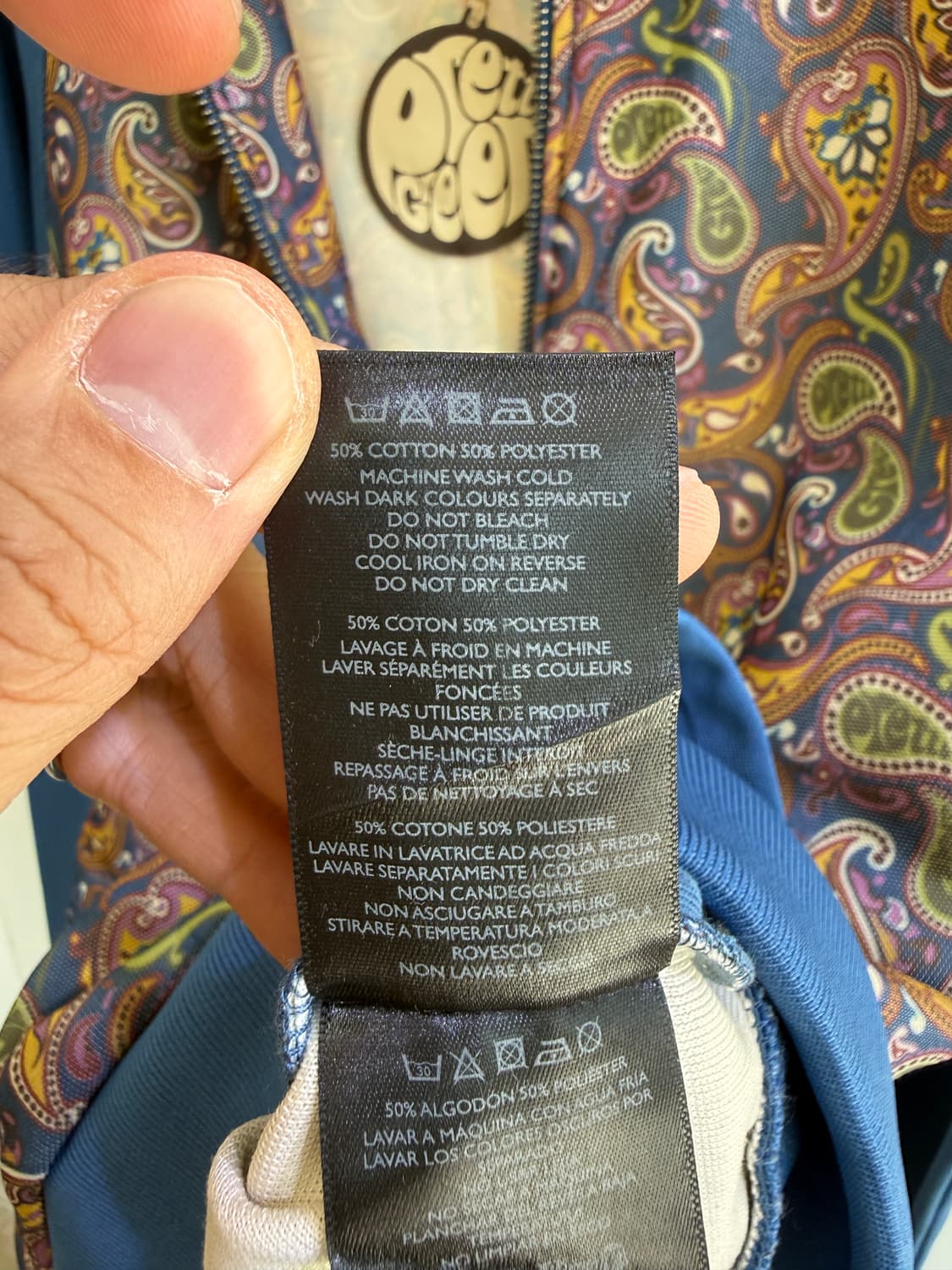 PRETTY GREEN (Made in Portugal) 페이즐리 자켓 상품이미지7