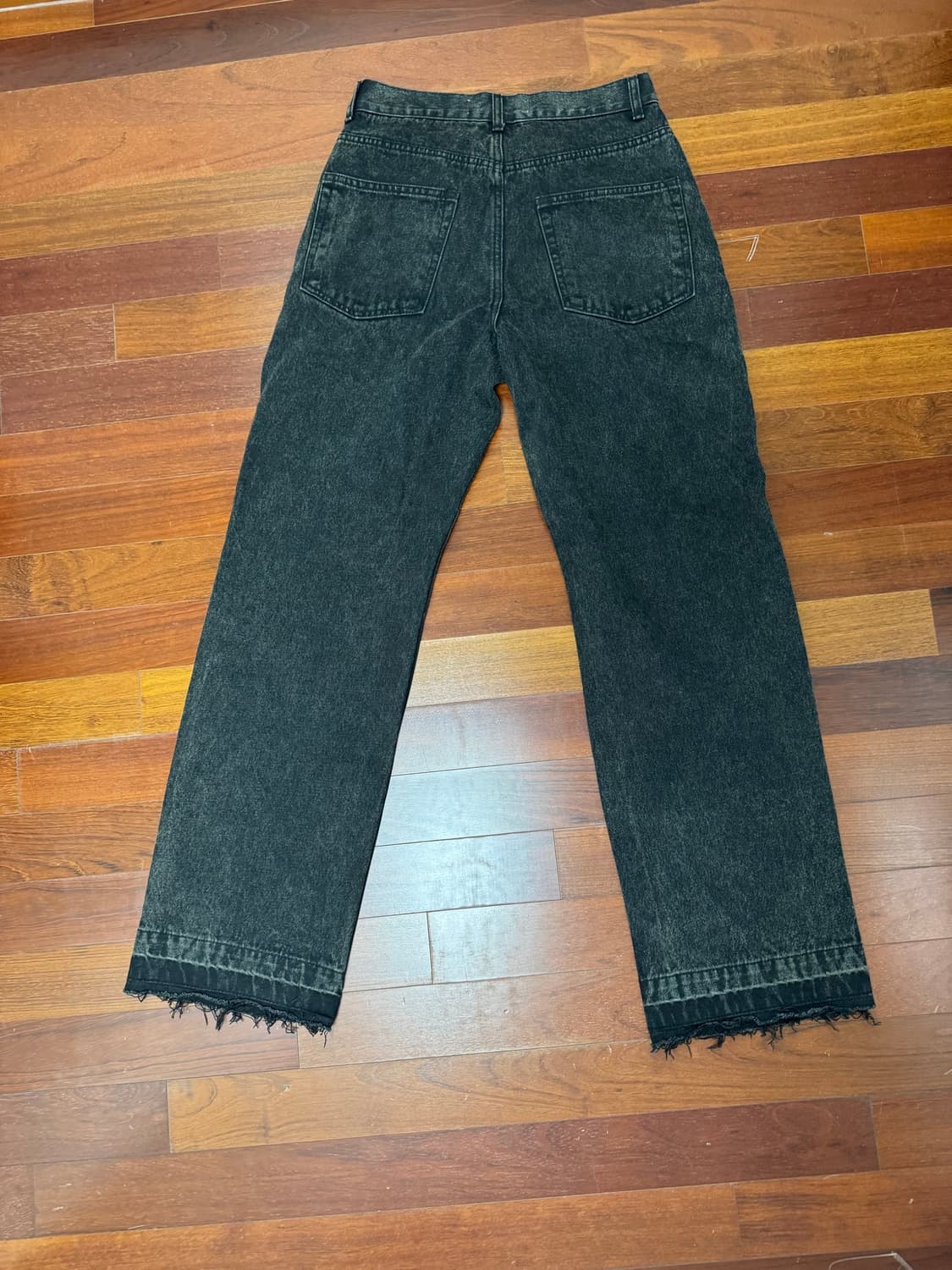 STRAIGHT-LEG DENIM JEANS_ BURNT BROWN 상품이미지2