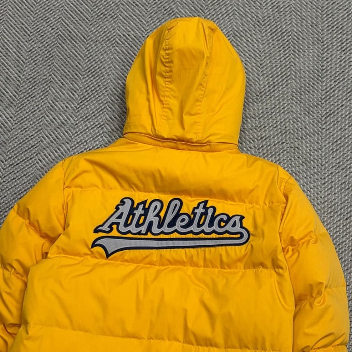wws 엠엘비 오클랜드 에슬레틱스 후드 패딩 v1622 상품이미지4