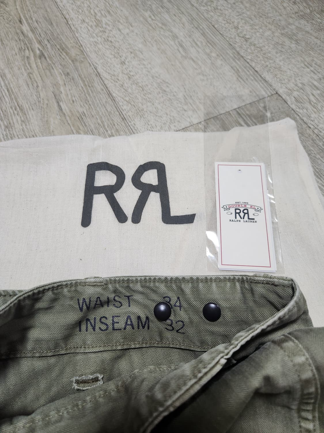 RRL 헤링본 퍼티그 34/32
 상품이미지6