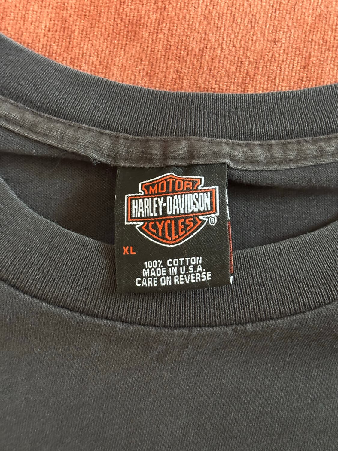 할리데이비슨 스파이더 웹 롱슬리브 XL 상품이미지4