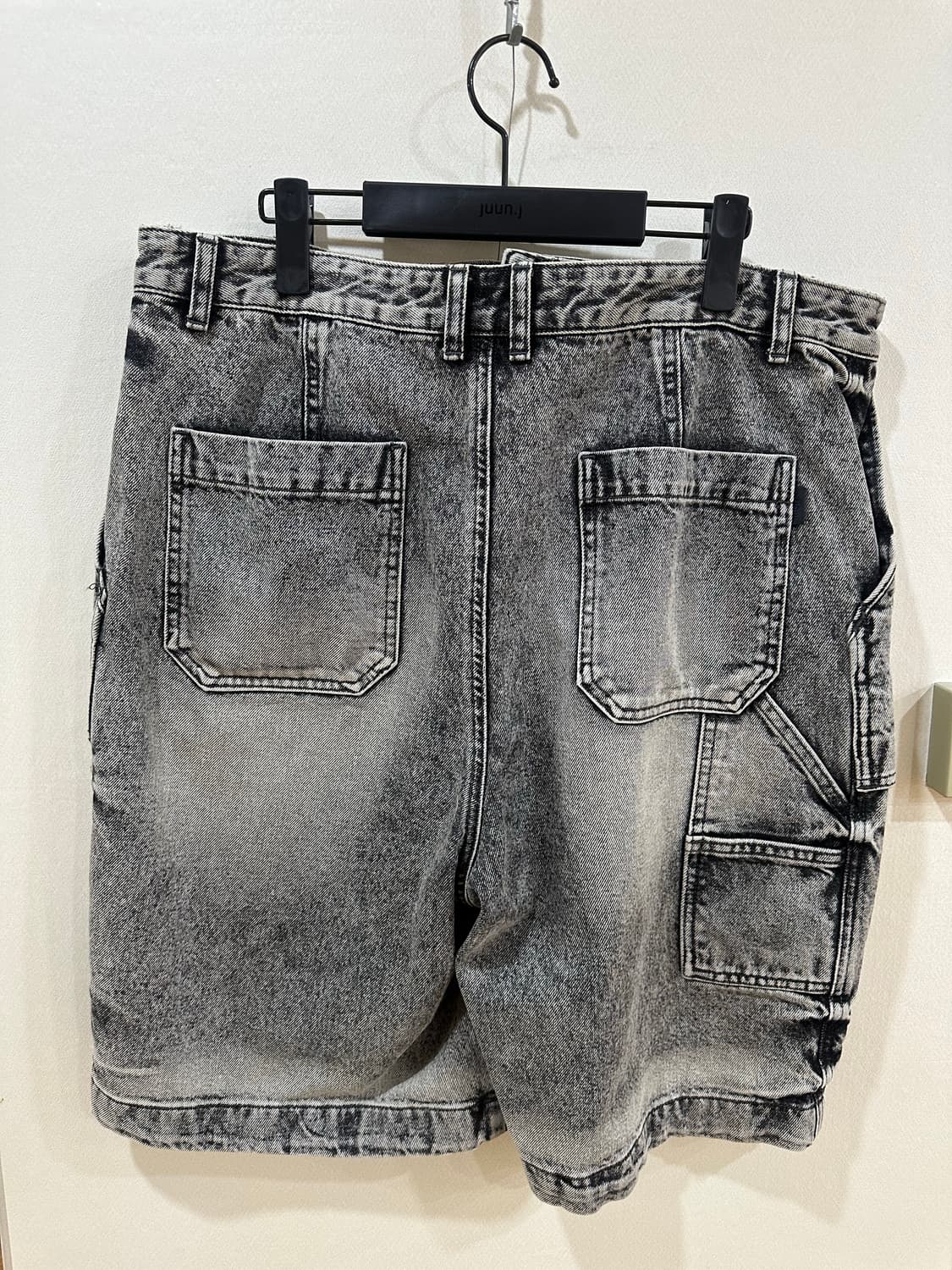 준지 카펜터 워시드 데님 쇼츠 상품이미지2