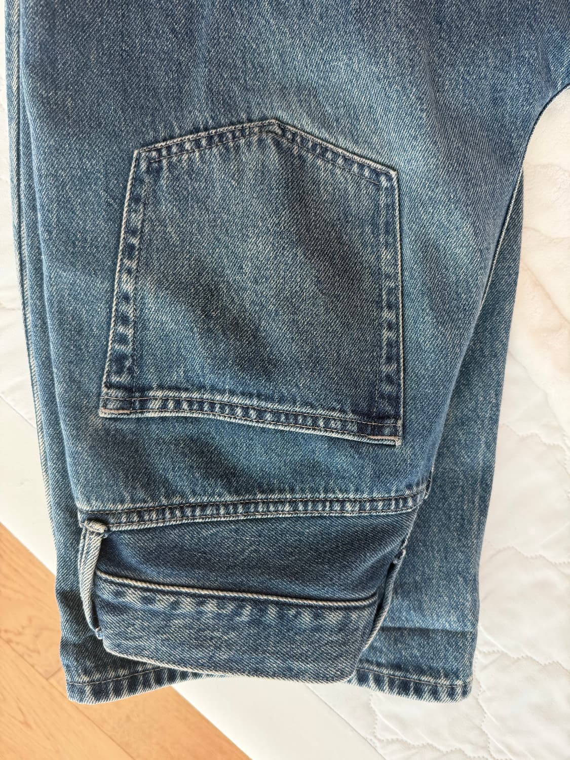 유니클로 배기커브진 상품이미지6