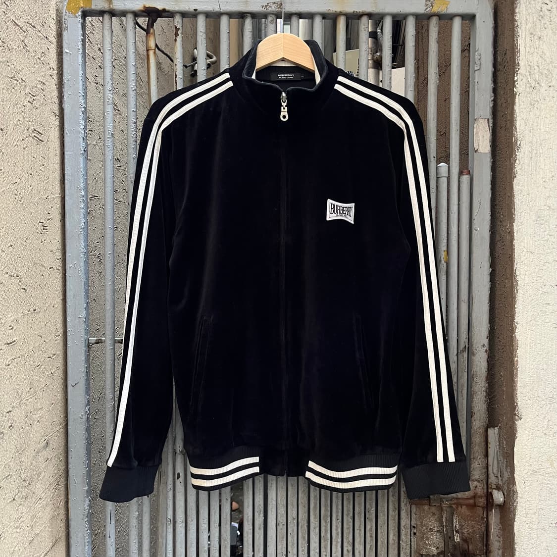 black label velour zip-up 상품이미지1