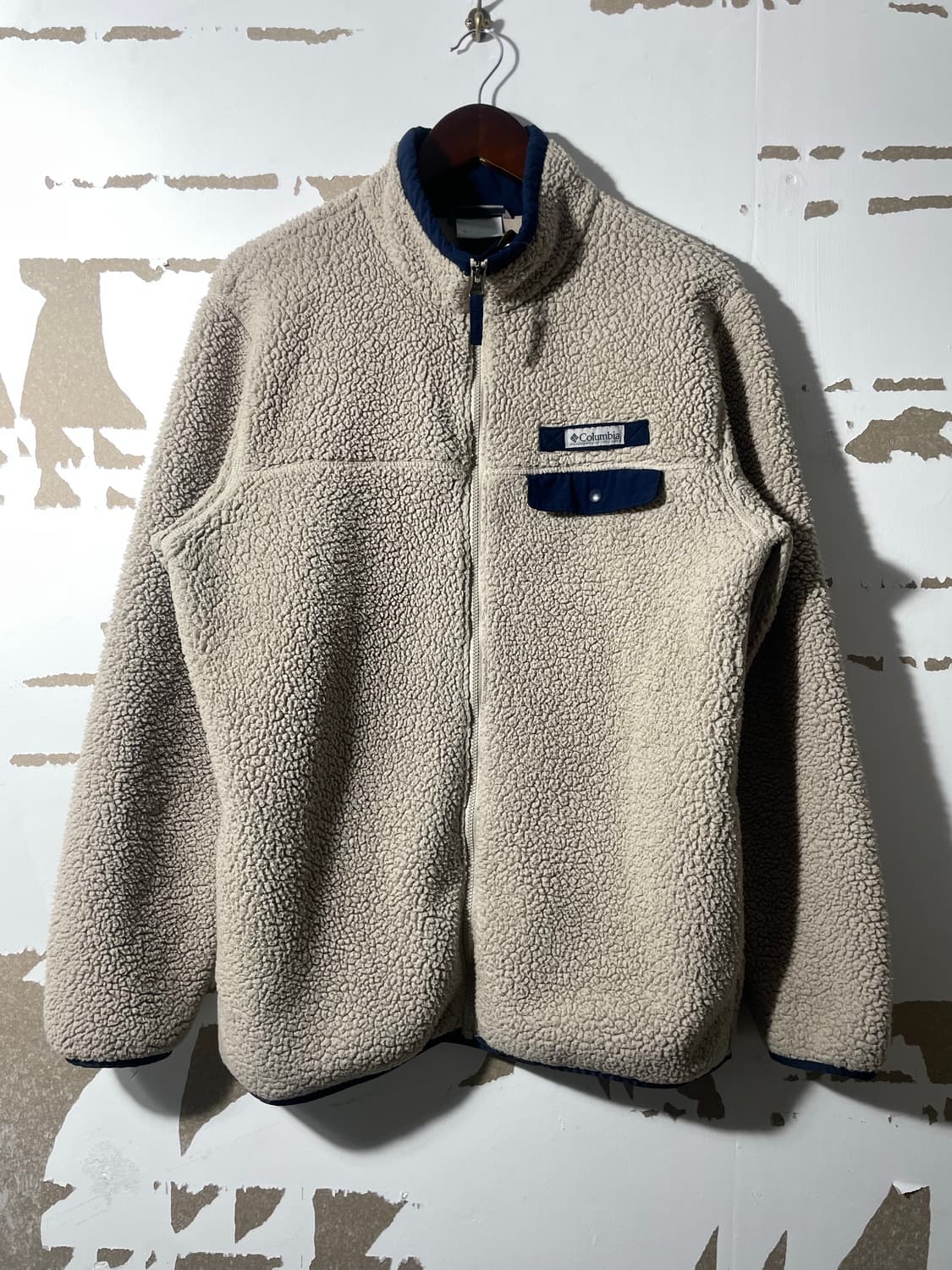 콜럼비아 플리스 집업 상품이미지1