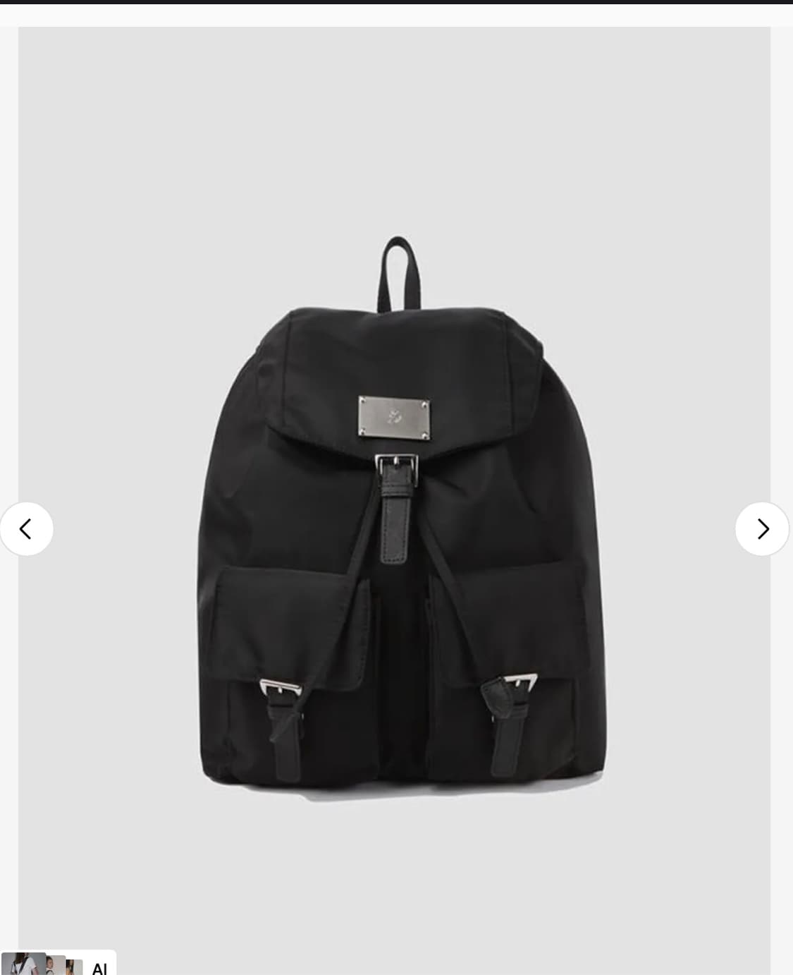 Symbol nylon backpack 샐볼 나일론 백팩 상품이미지1