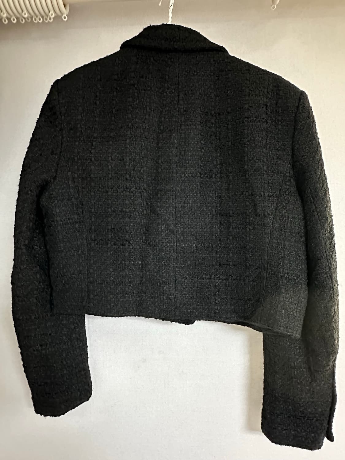 자라 스트럭처 크롭 블레이저 L 상품이미지5