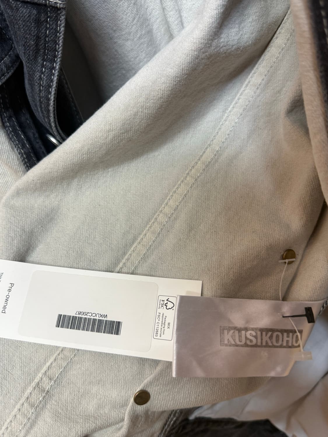 (M) kusikohc 쿠시코크 데님 자켓 상품이미지6