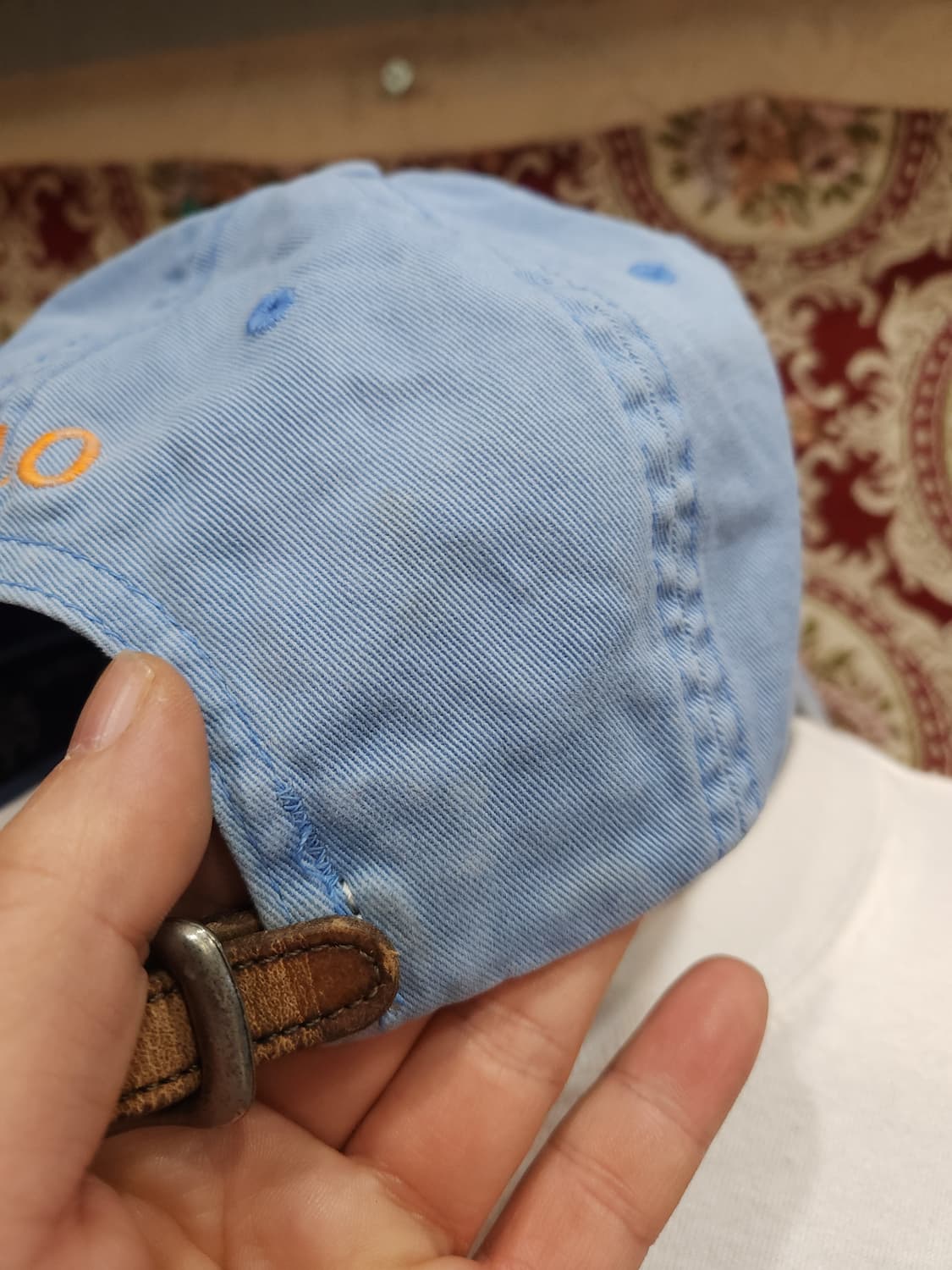 폴로 랄프로렌 가죽스트랩 볼캡
 상품이미지7