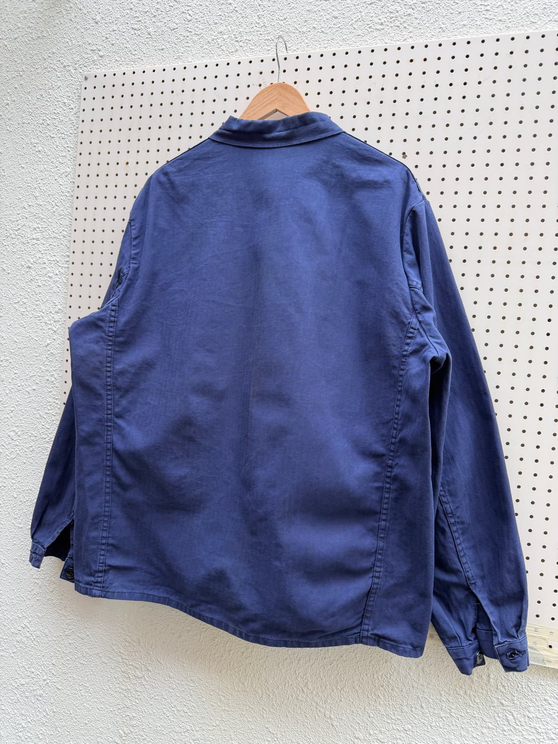OLD VINTAGE WASHED BLUE HBT 헤링본 프렌치워크자켓 상품이미지8