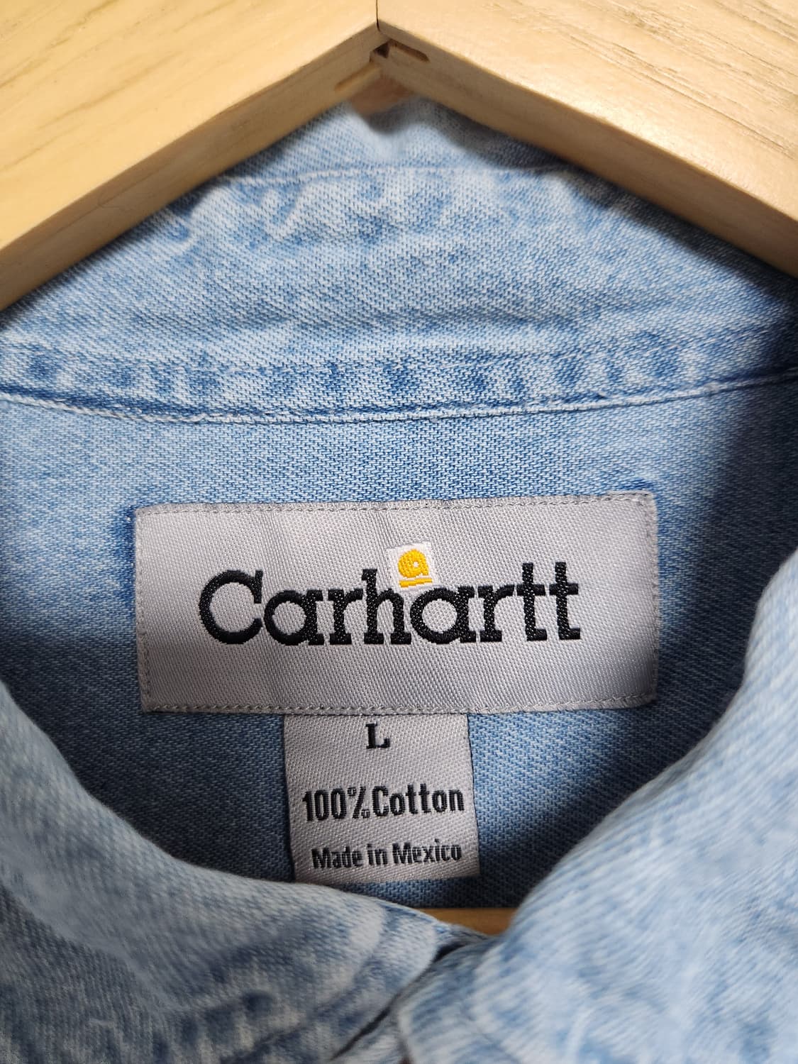 칼하트Carhartt 데님 셔츠 L - S195 상품이미지4