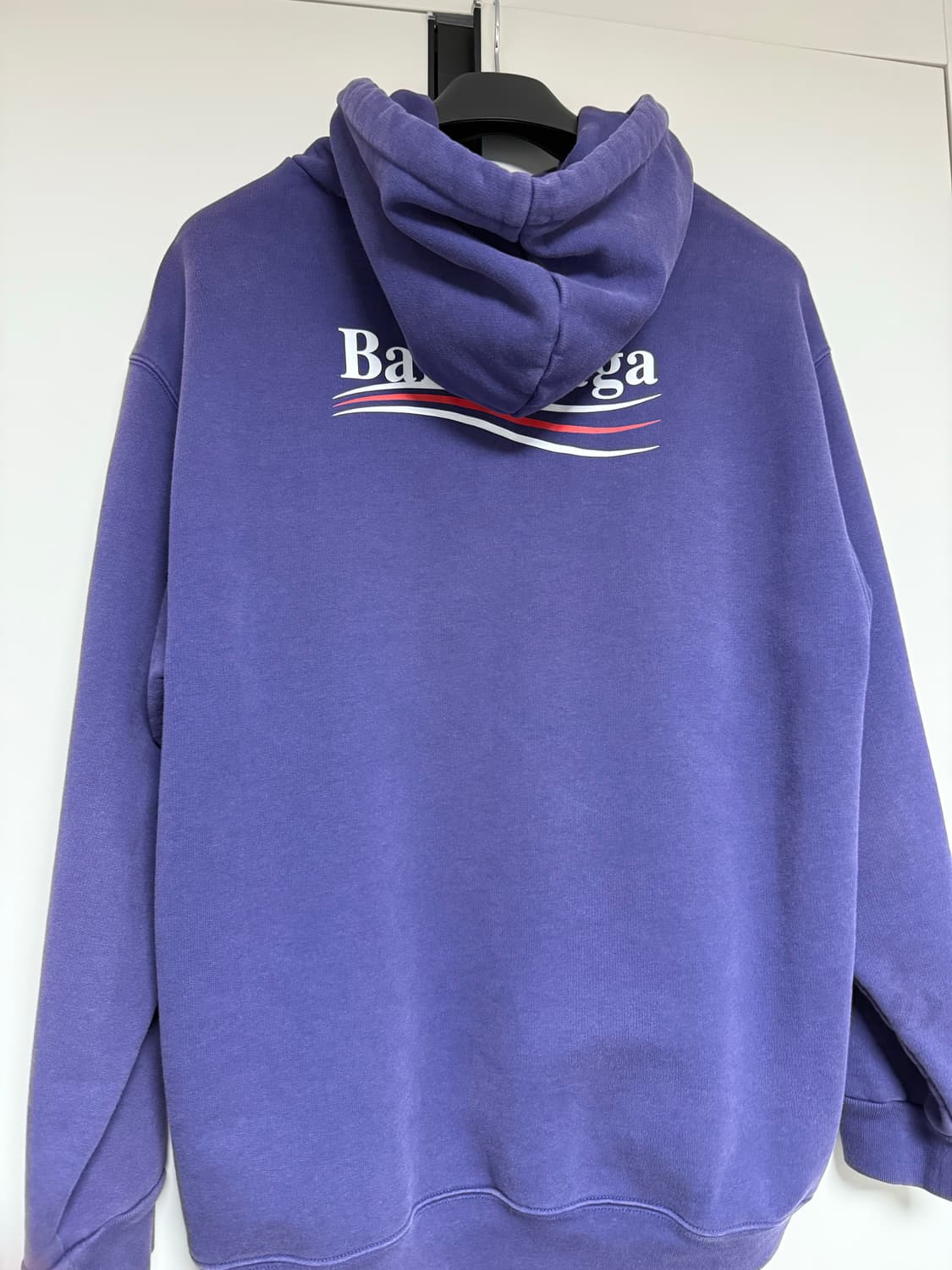 발렌시아가 웨이브로고 후드 105 상품이미지2