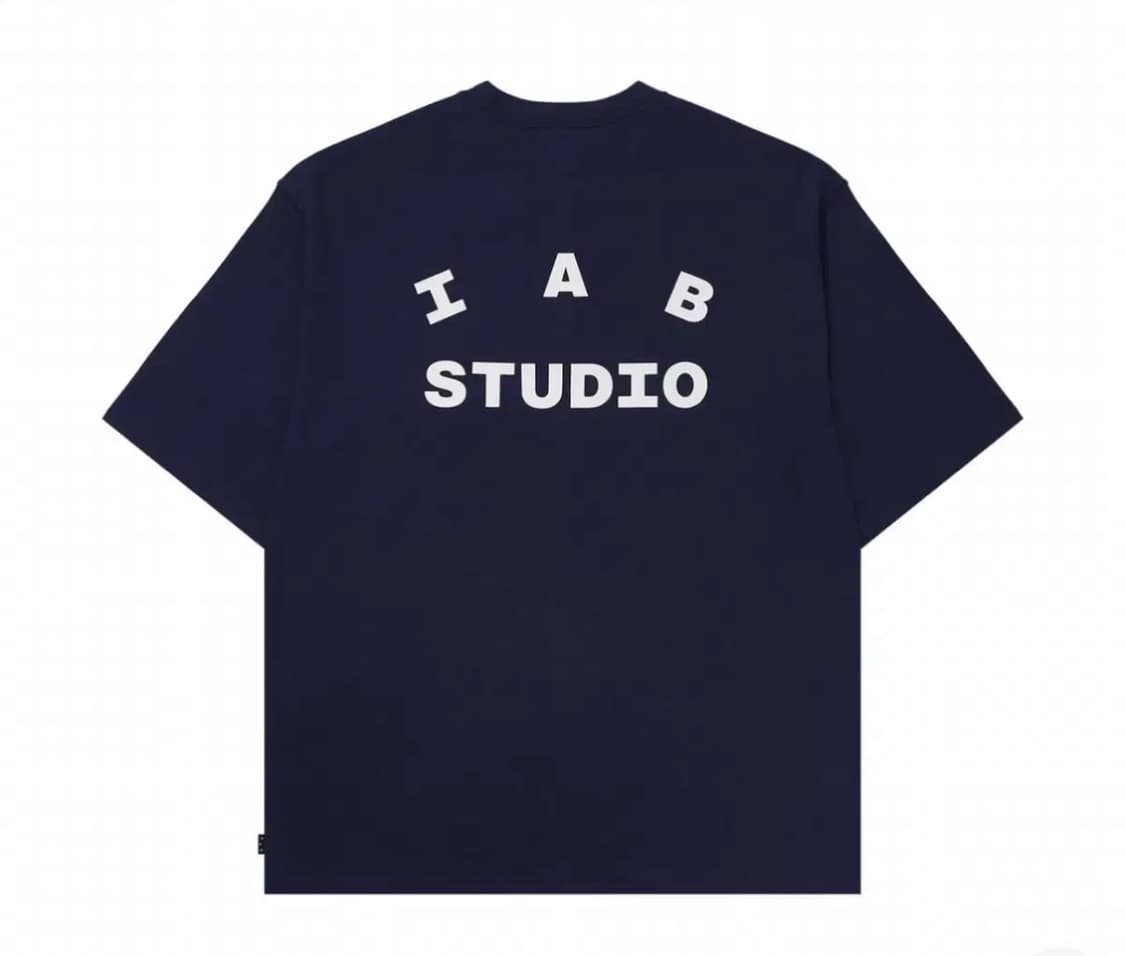 새상품 아이앱스튜디오 오리지널 티셔츠 네이비 L 상품이미지2