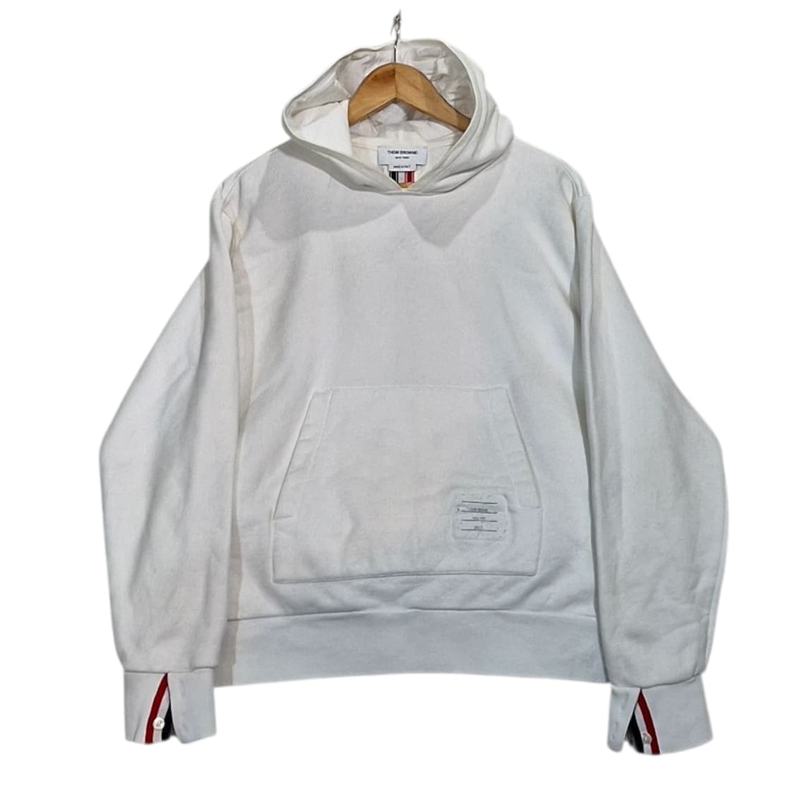 Thom Browne 톰브라운 백 삼선 후드티 상품이미지1