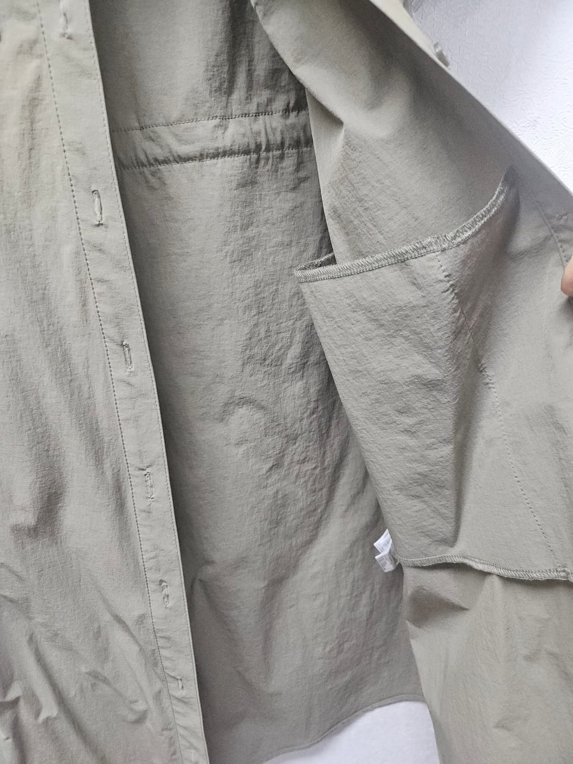 JEEP  지프 카키색 셔츠형 롱 원피스 S 상품이미지5