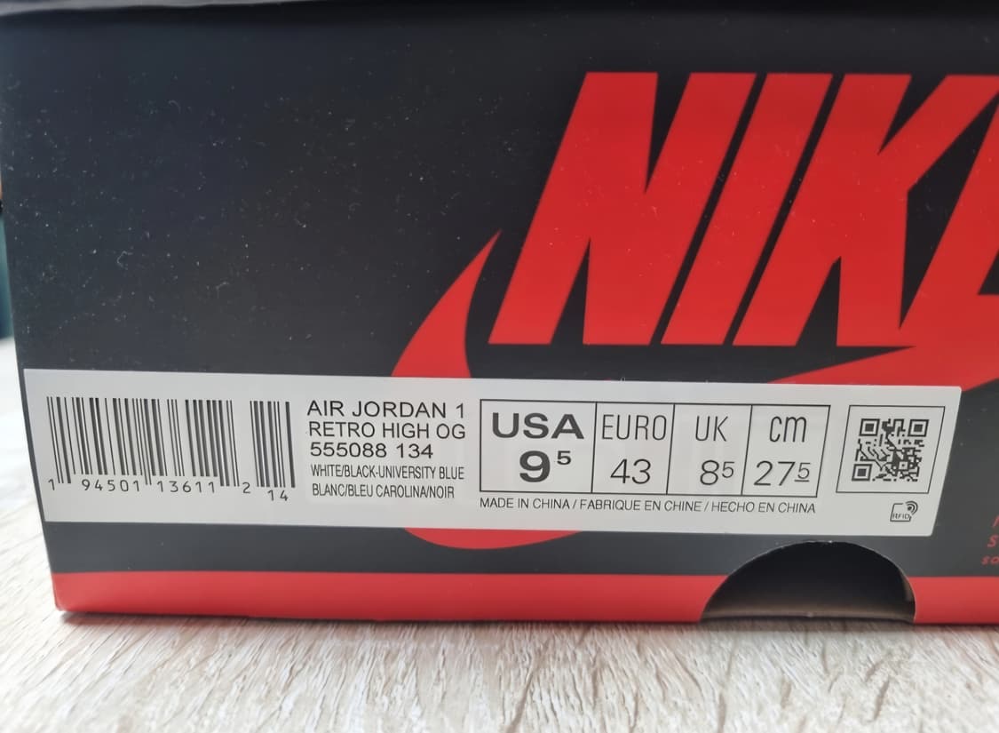 [270][275]조던1 하이 유니버시티 블루  상품이미지3