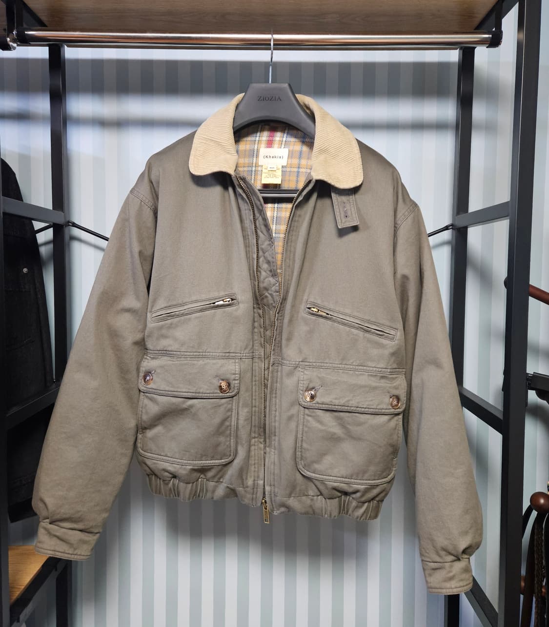 카키스 하버 다운 자켓(M, 그레이) 상품이미지2