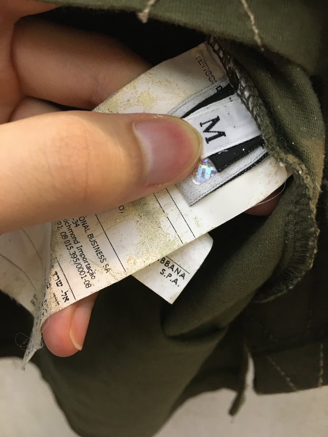 94s 돌체앤가바나 다이아몬드 폴로 티셔츠 상품이미지4