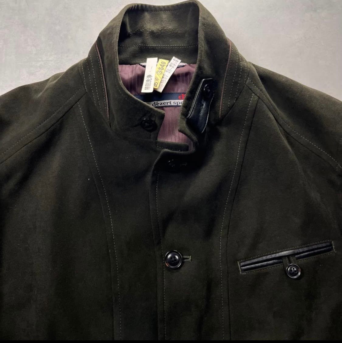 dezert Faux suede jaket 스웨이드 자켓 상품이미지2