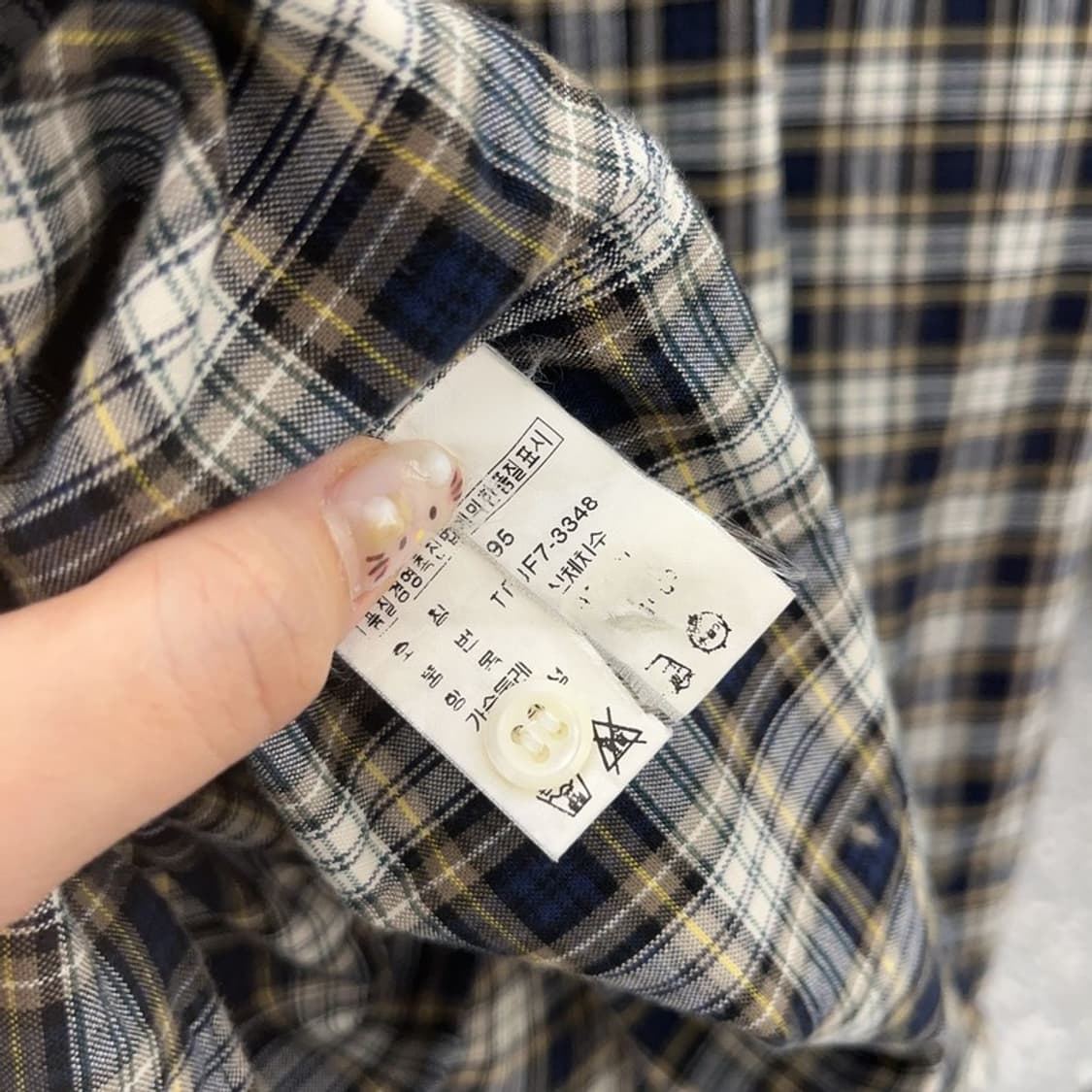 폴로 랄프로렌 빈티지 체크 긴팔 셔츠 95 C06224 상품이미지5