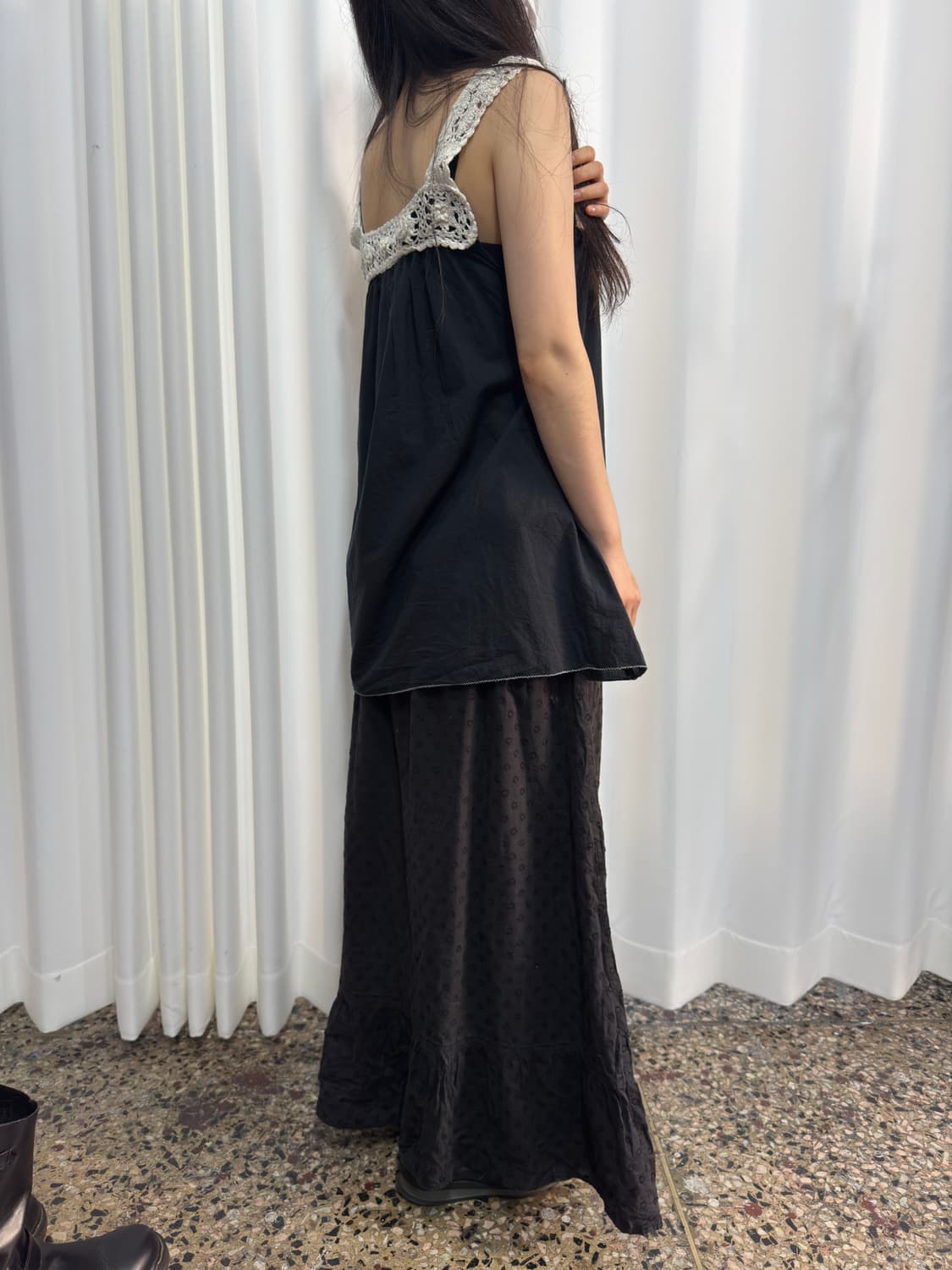 dot mori skirt 상품이미지5