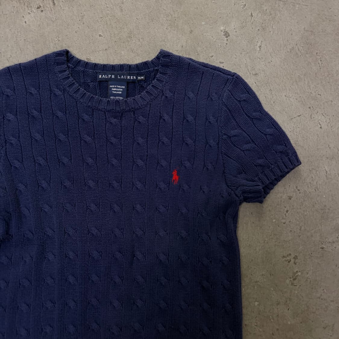 폴로 반팔 니트[2096] 상품이미지3