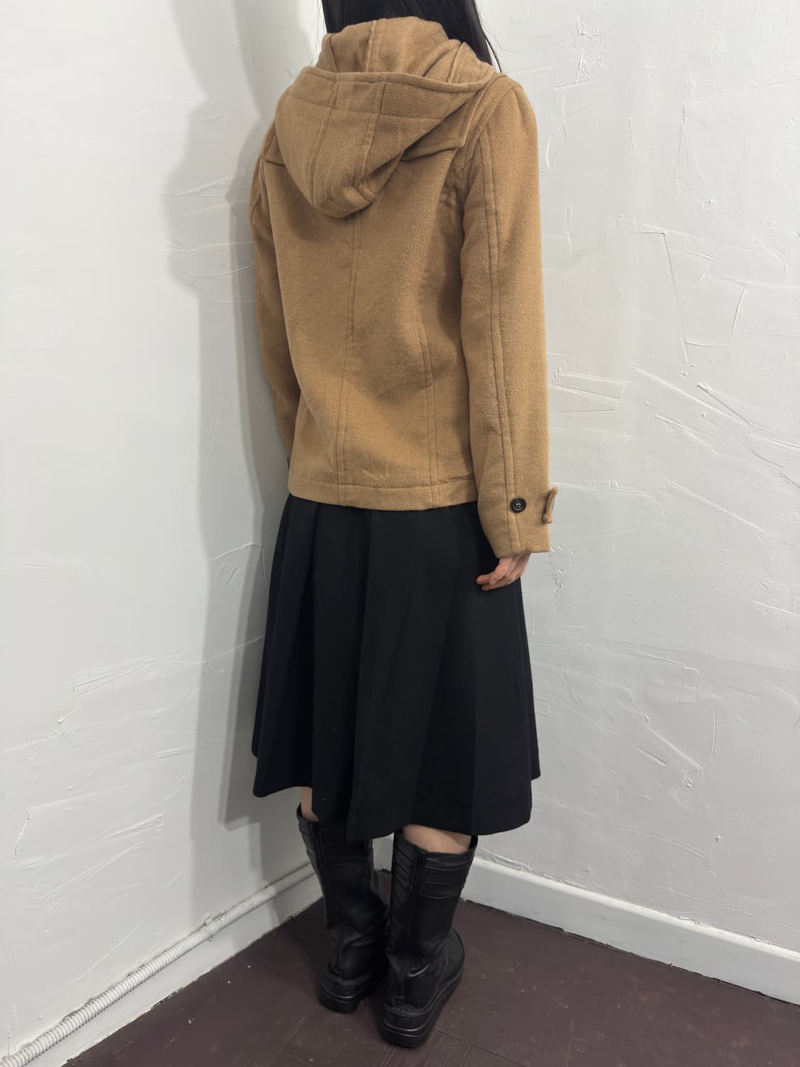 heather duffle hood jacket 상품이미지5