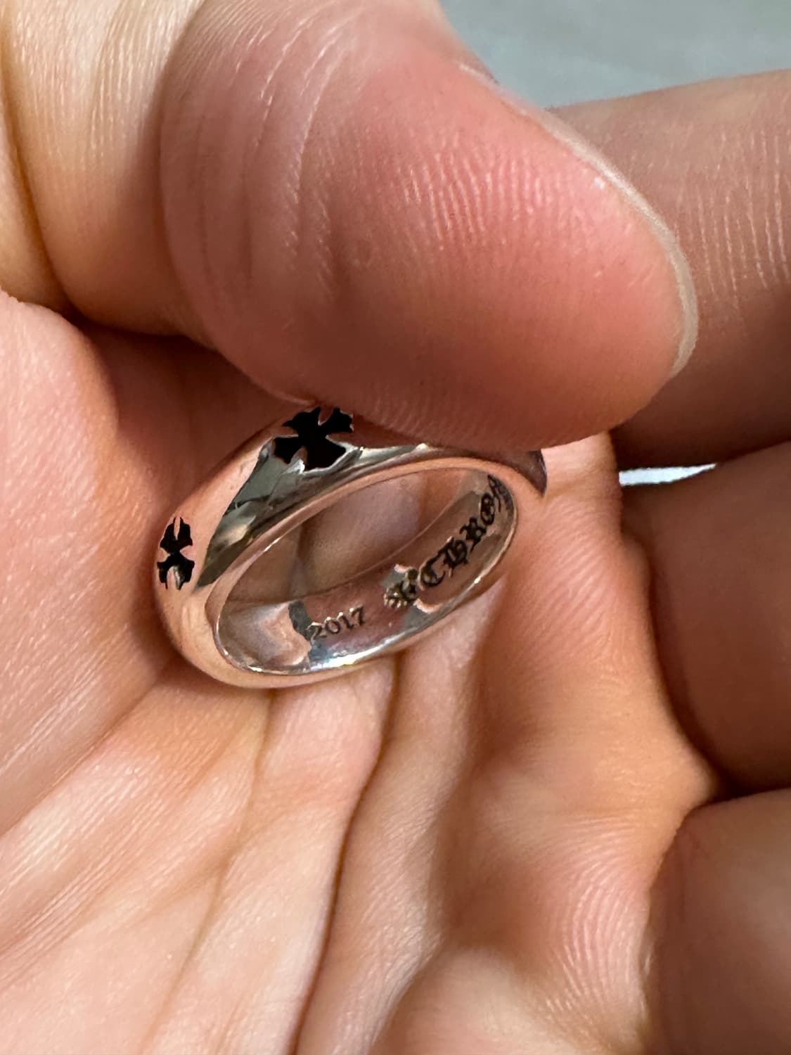 크롬하츠 네거티브링 us6.5(한국 13호) 상품이미지2