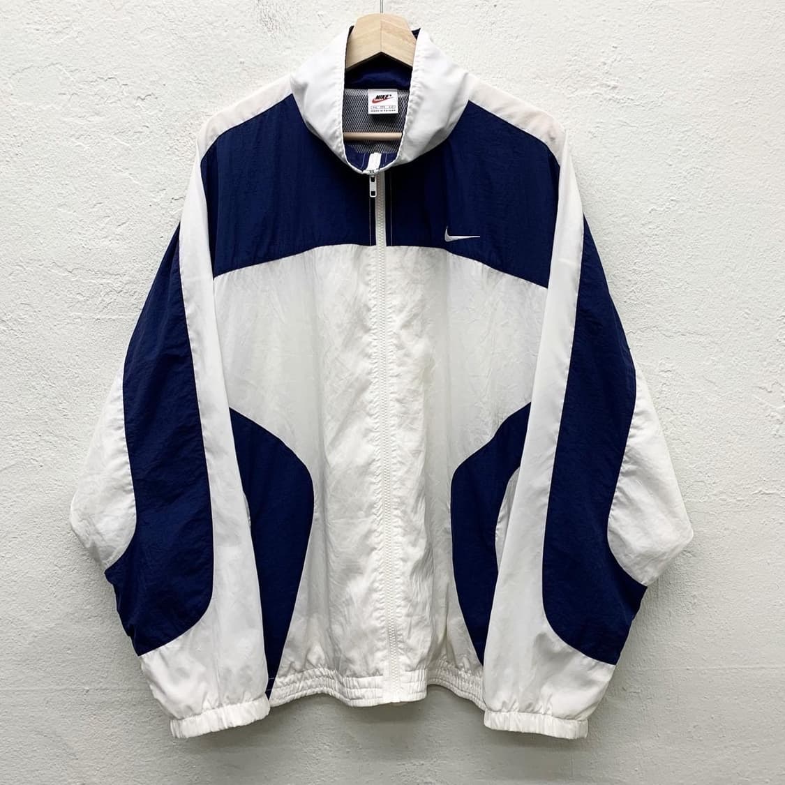 나이키 화이트&네이비 로고 윈드 자켓 상품이미지2