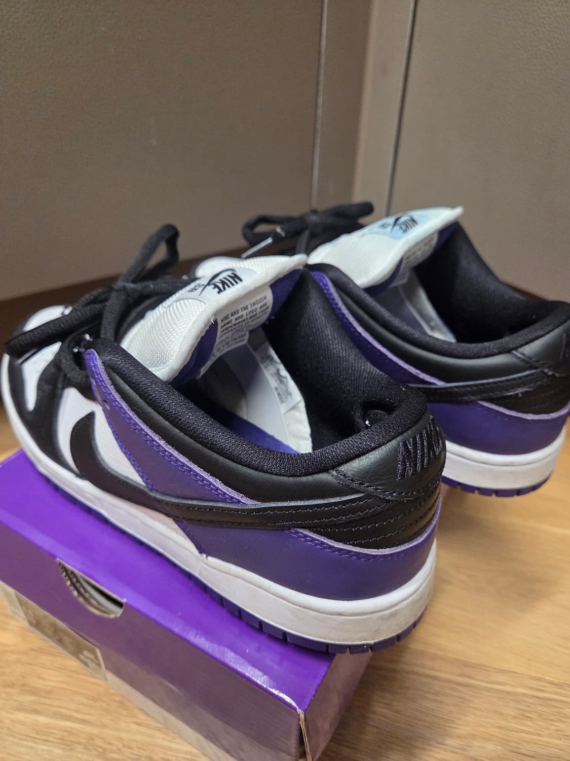 나이키 SB 덩크 로우 '코트 퍼플' (265) 상품이미지2