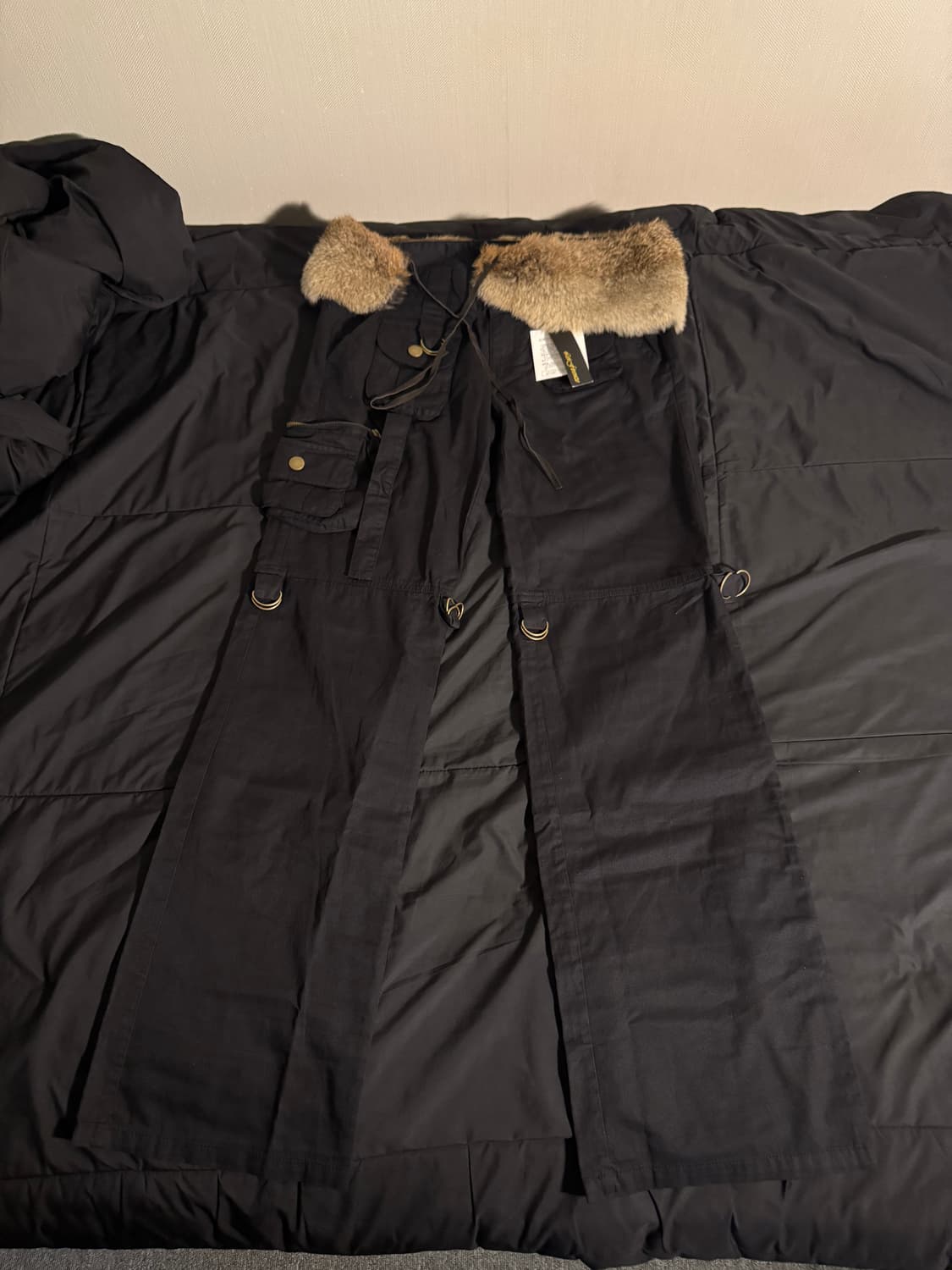 rabbit fur gimmick cargo pants 상품이미지3