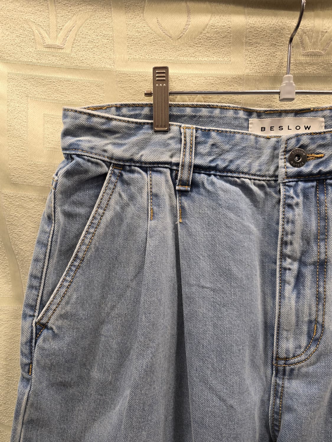 비슬로우 BESLOW 연청 와이드 데님 팬츠 31~32 상품이미지2