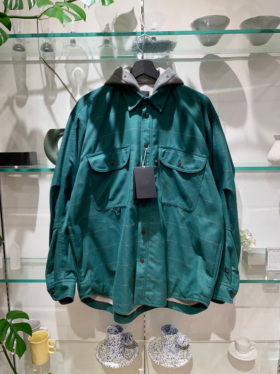 다이와피어39 tech hooded work shirt 상품이미지1