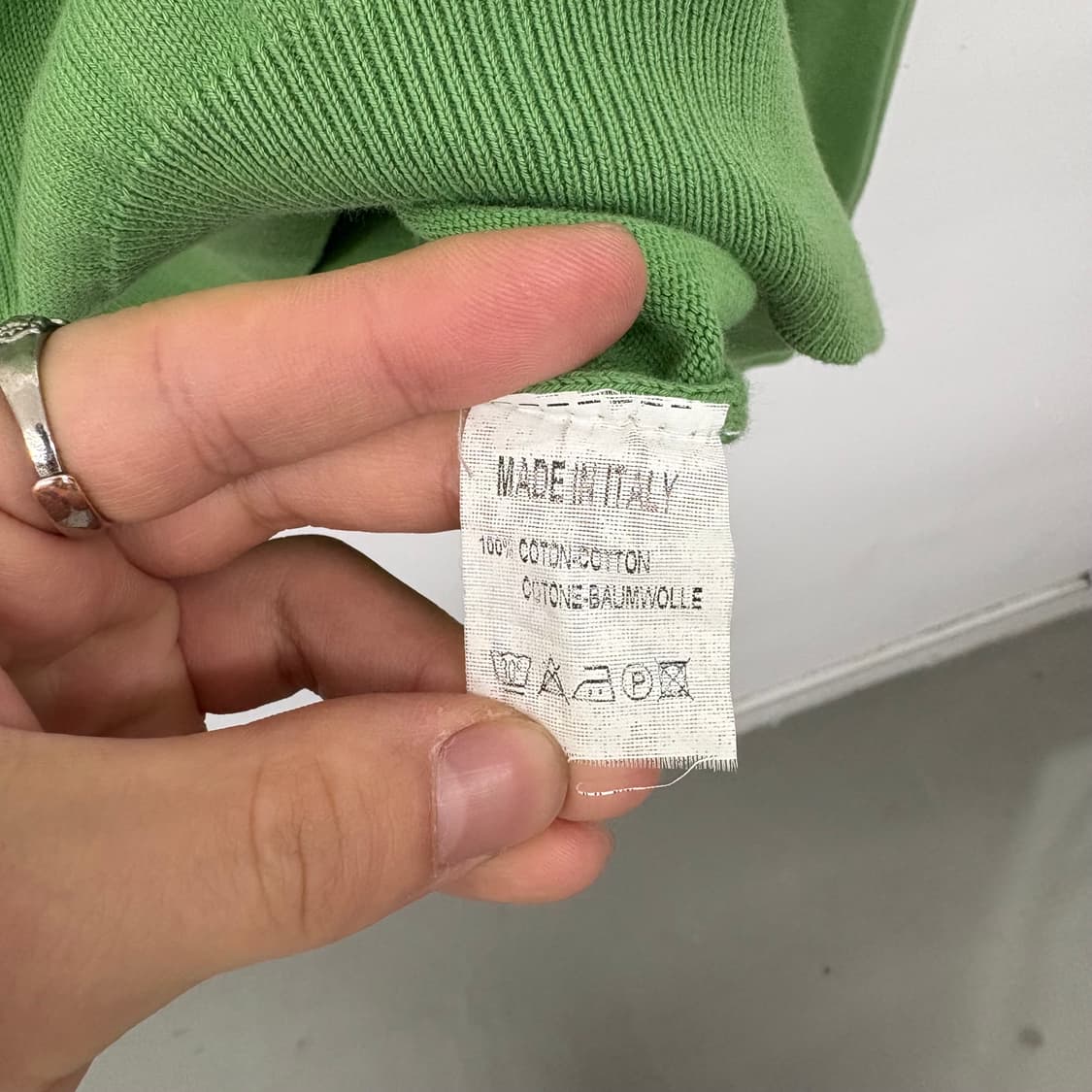 폴로 랄프로렌 브이넥 니트 그린 남/M 상품이미지6