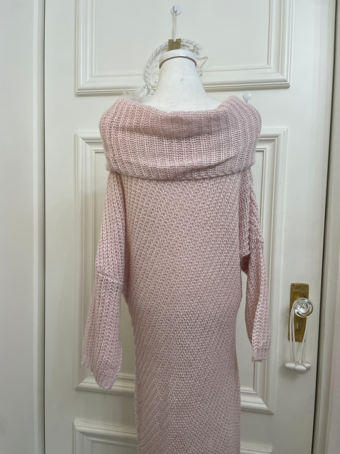 IMAGE pink off-shoulder long opc(size-L) 상품이미지4