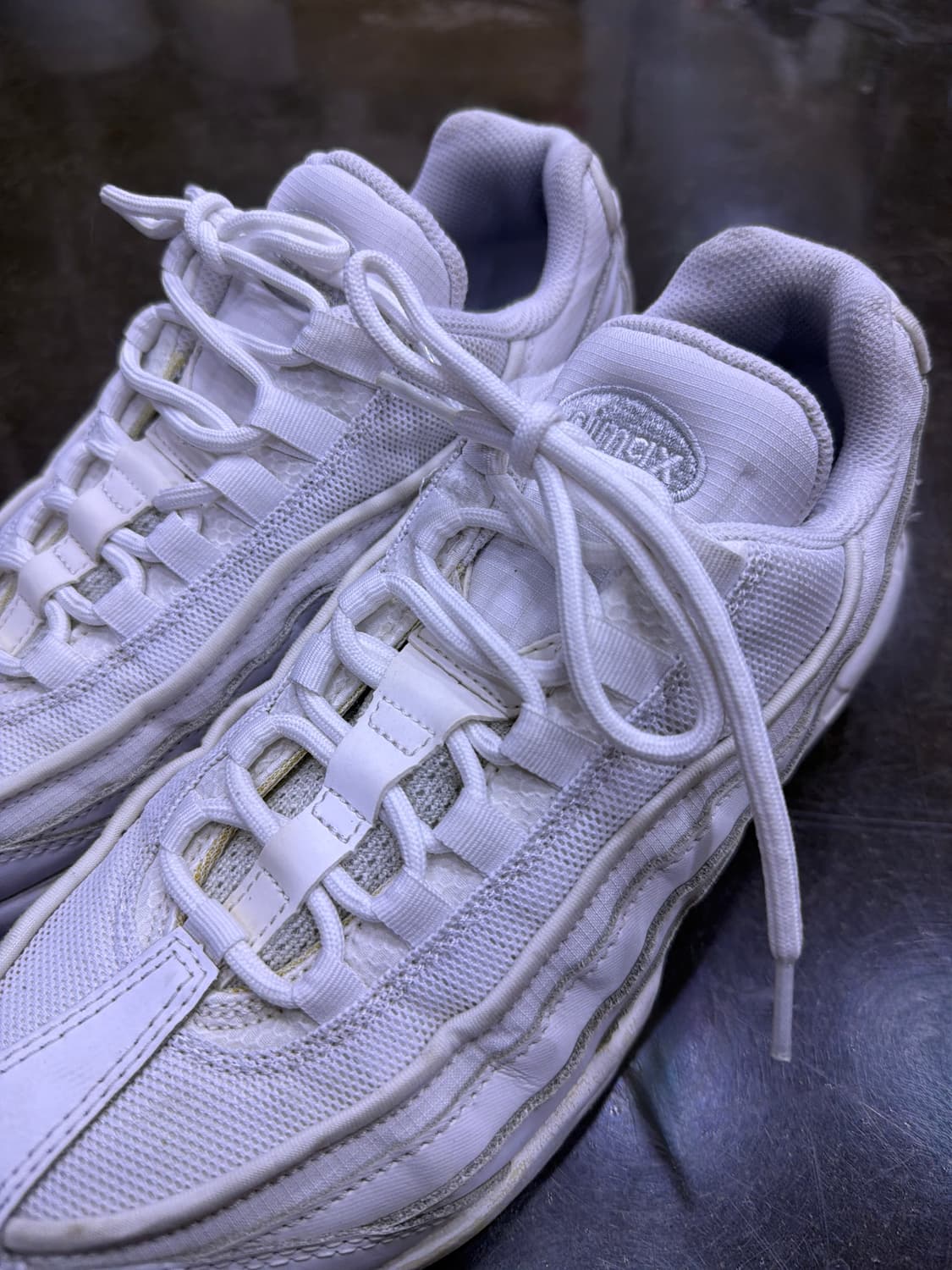 나이키 에어맥스 95 에센셜 올백 화이트 280 상품이미지4