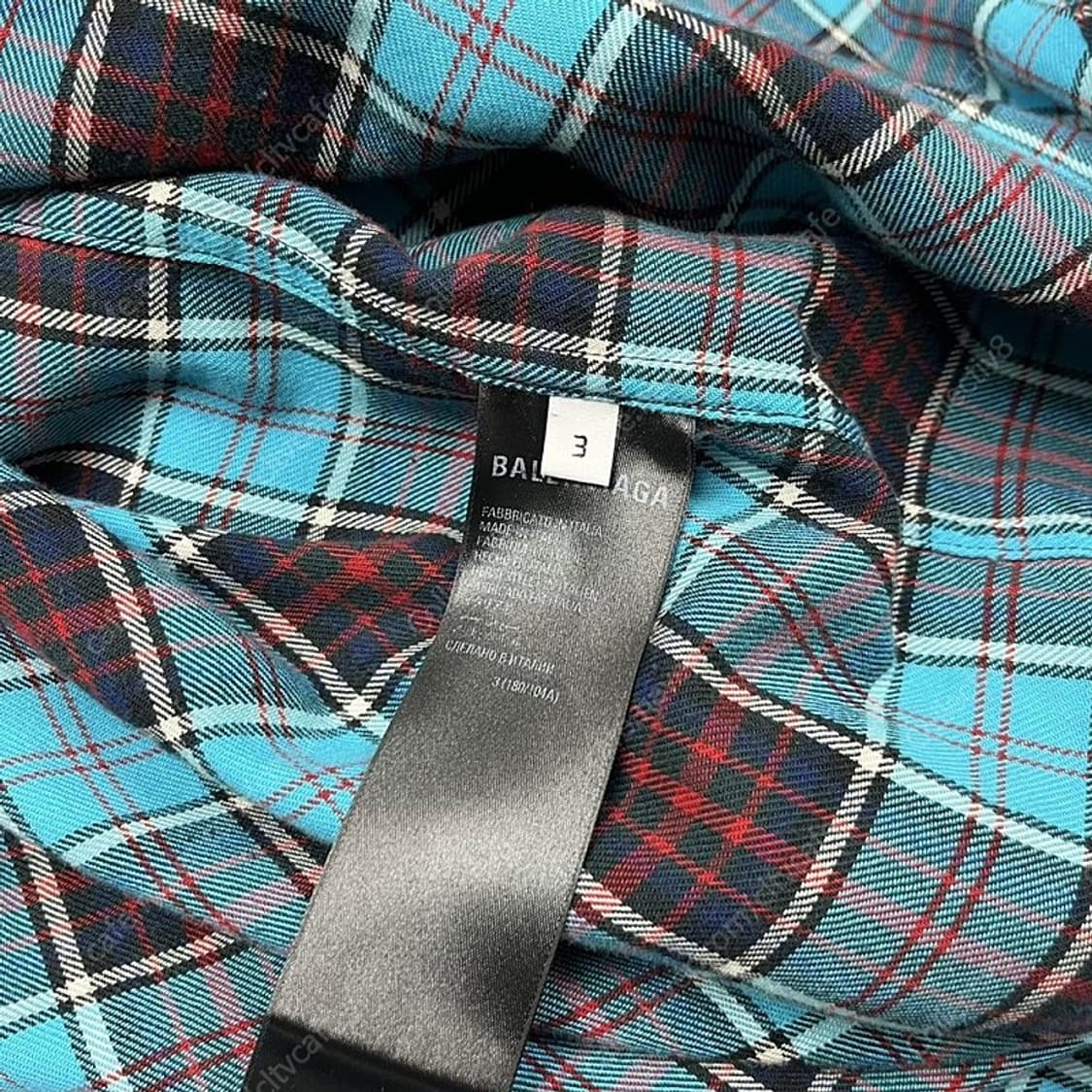 [3] 발렌시아가 트롱프뢰유 셔츠 블루 상품이미지3