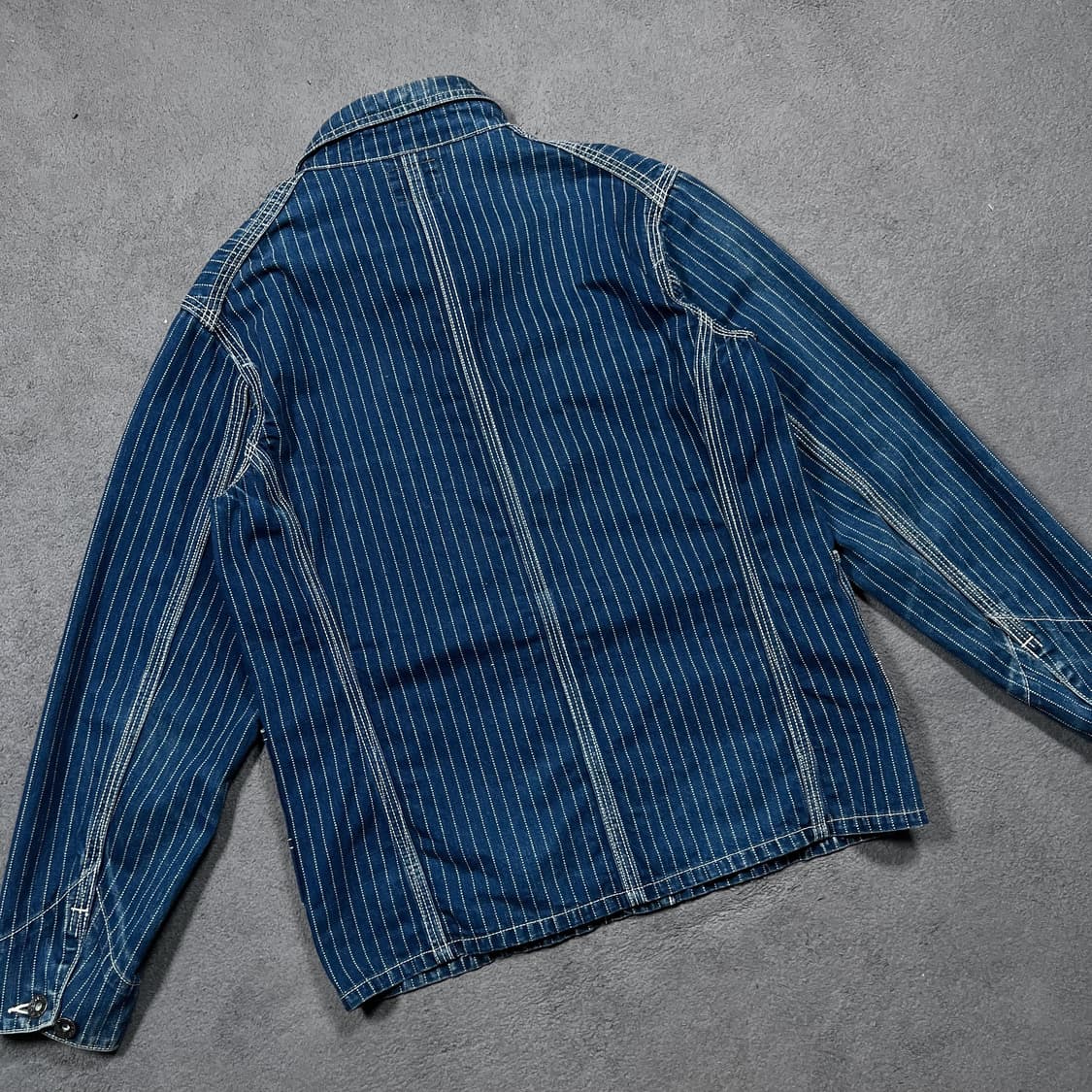 리얼맥코이 조맥코이 데님 오버올 워크자켓 상품이미지4