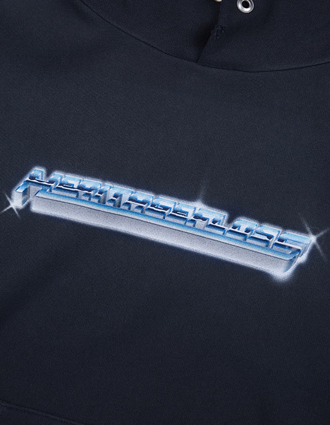 헤리티지 플로스 vintage 321 크롬 로고 후디 / 네이비 상품이미지2