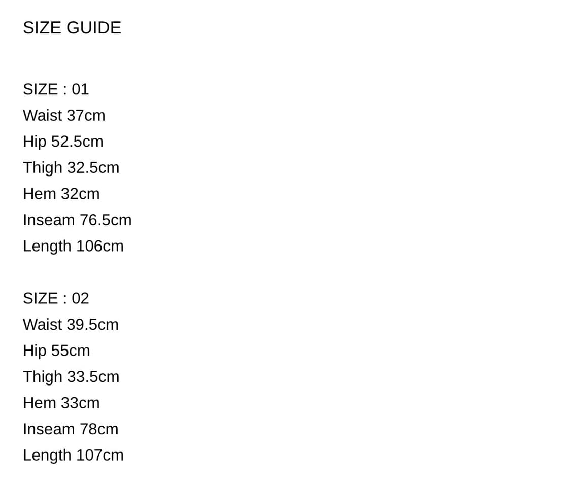 2000 Archives MEGAN WIDE DENIM (2size) 상품이미지4