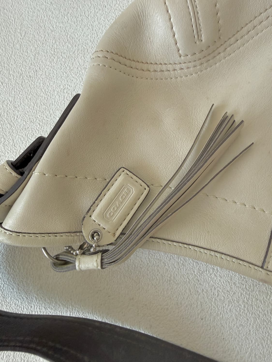 코치(COACH) 레더 토트백(반팔 숄더 가능 예상) 상품이미지3