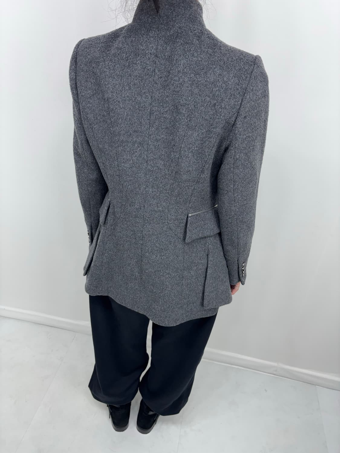 ASYMMETRIC WOOL JACKET 상품이미지2