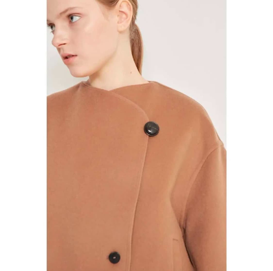 SYSTEM 시스템 캐시미어 핸드메이드 코트 상품이미지3