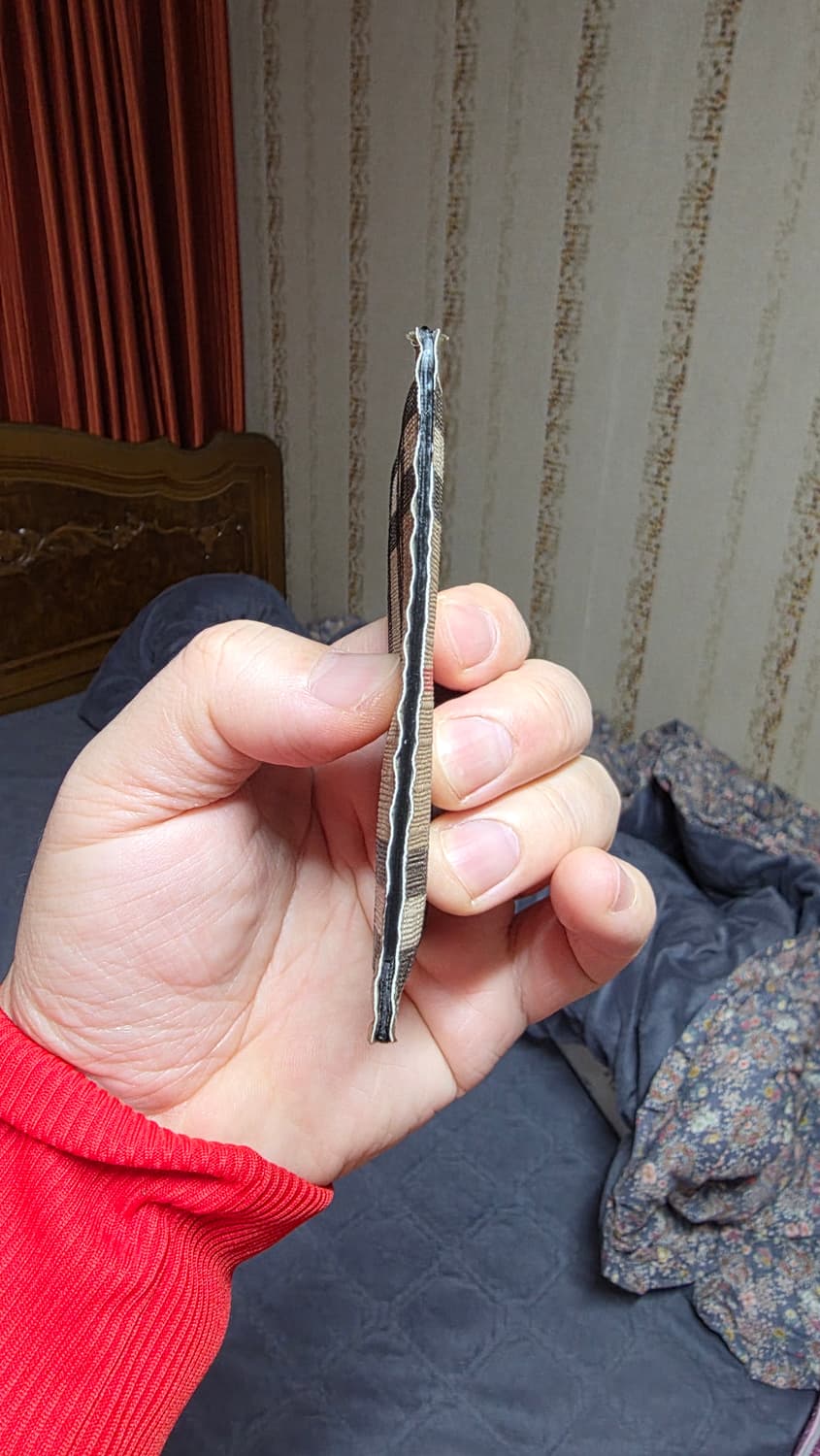 (정품) 버버리 체크 카드지갑/남녀공용/개인/팝니다. 상품이미지8