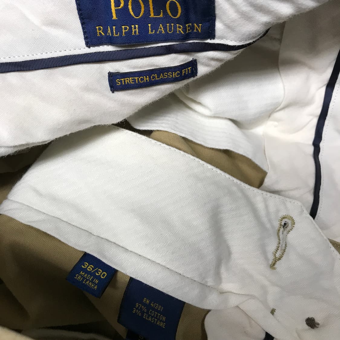 폴로 랄프로렌 베이지 치노 팬츠 36/30 상품이미지6