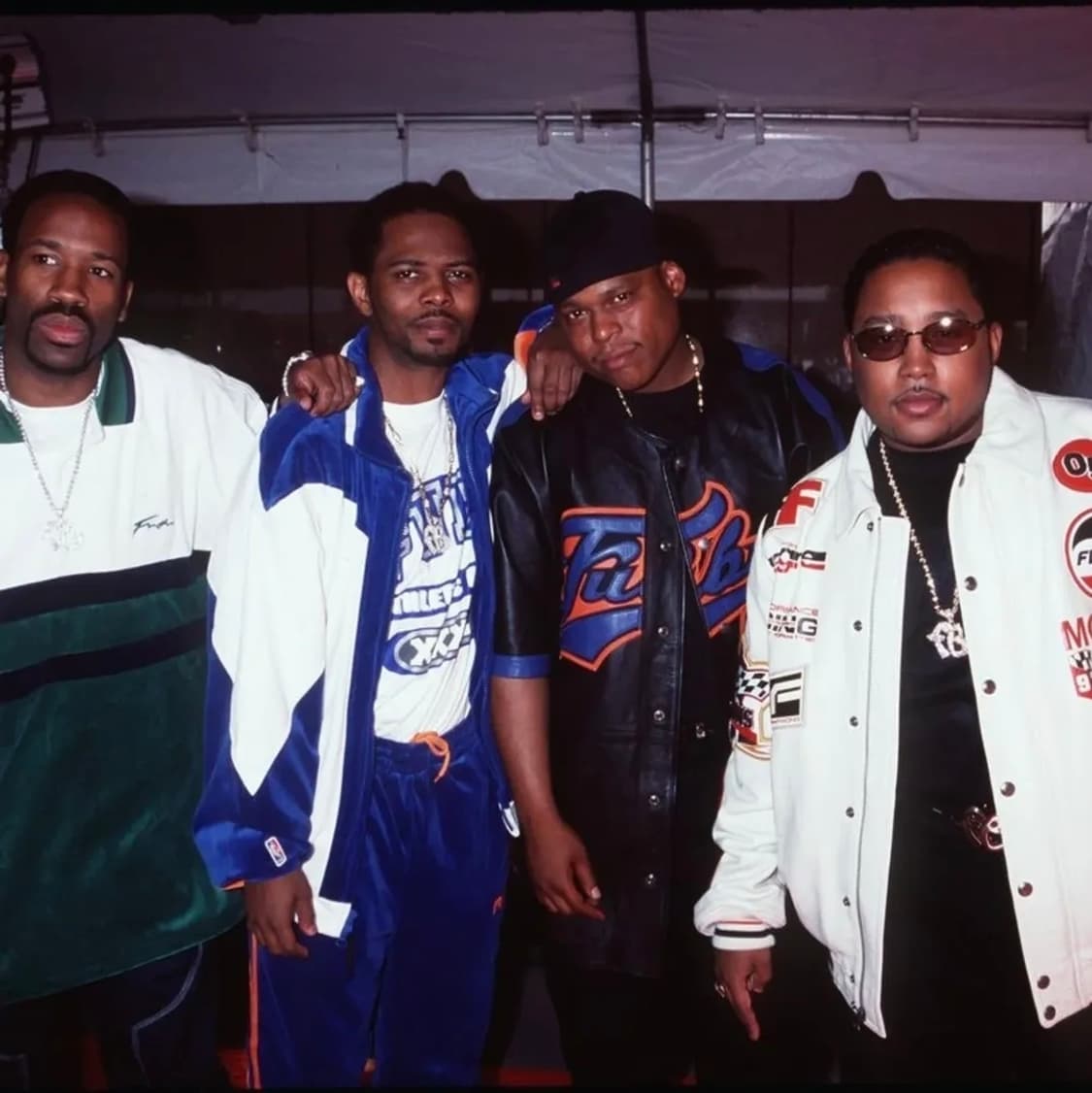 90's FUBU 올드스쿨 후드 데님 자켓 XL 상품이미지9