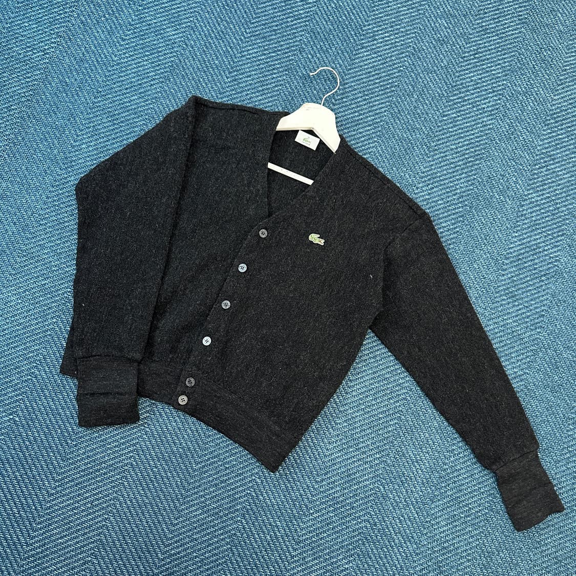 [실측여성M] 라코스테 가디건 상품이미지1
