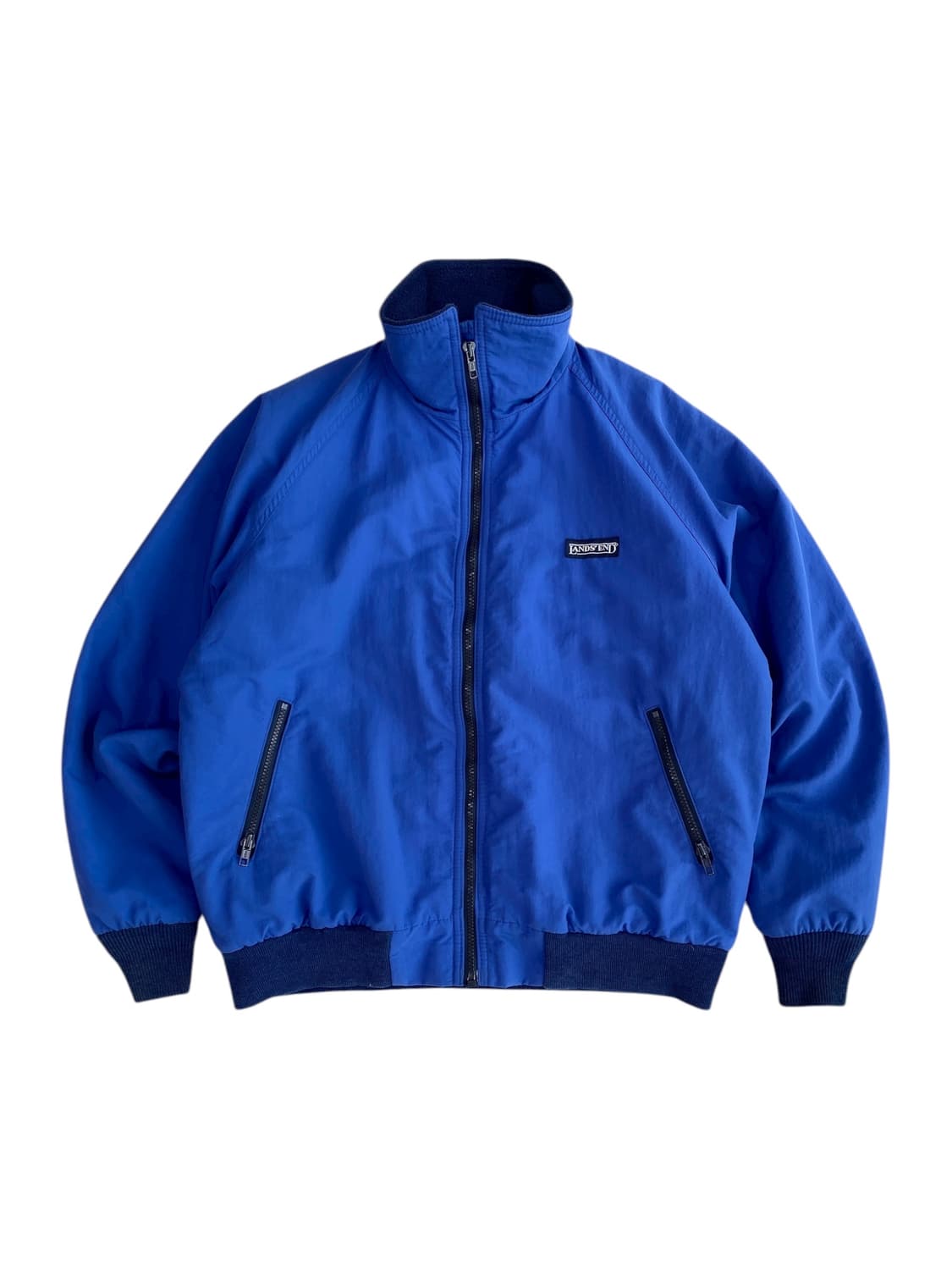 90‘s Lands End 나일론 플리스 자켓 상품이미지1