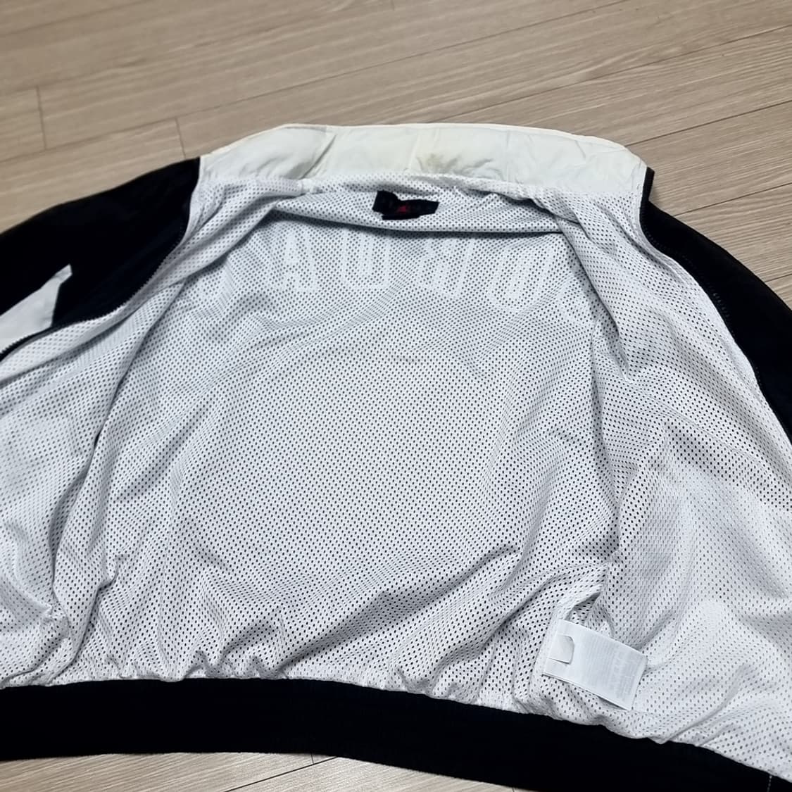 나이키 에어 조던 블랙 바람막이 올드스쿨 점퍼(S) 상품이미지10