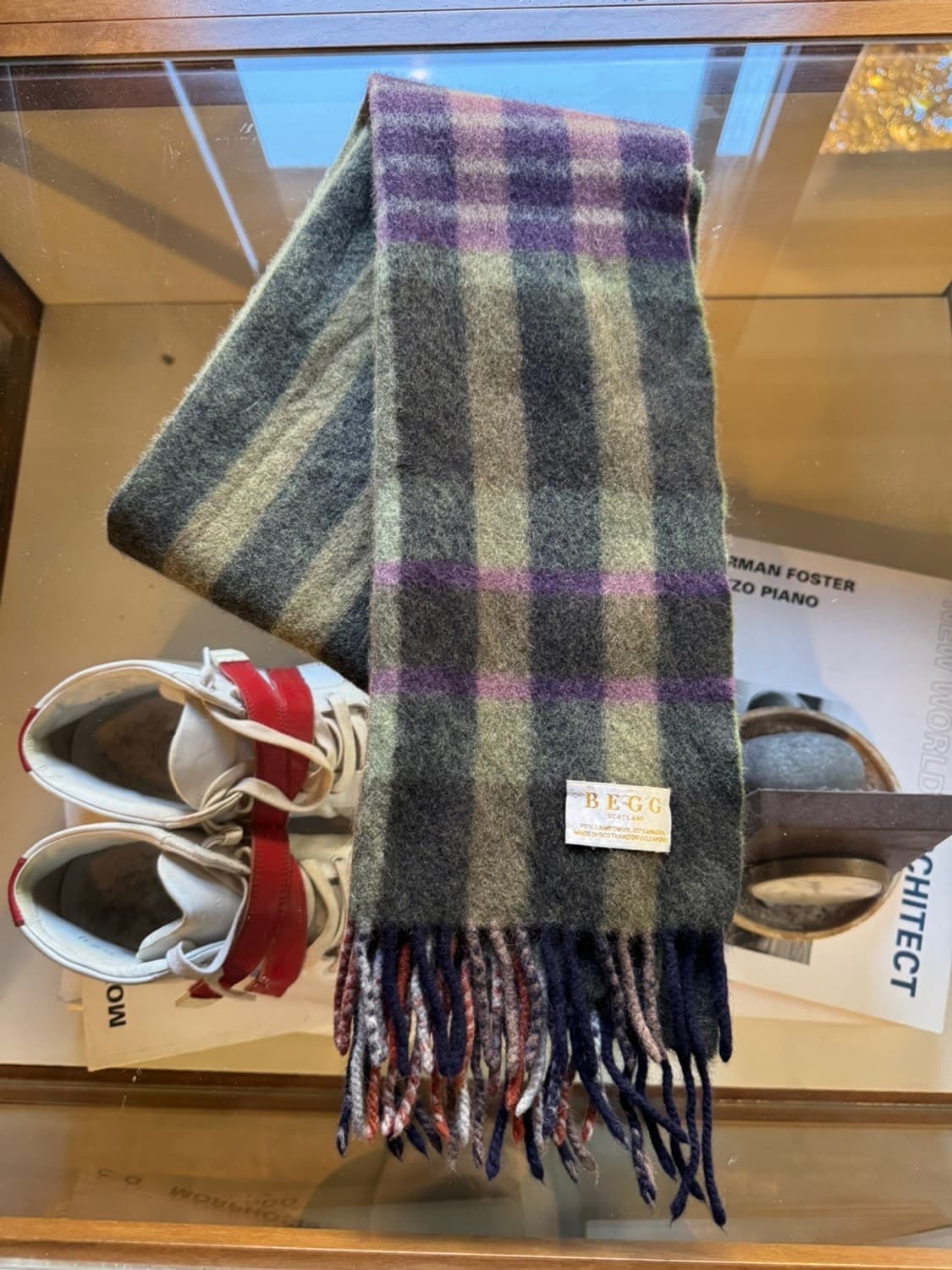 BEGG 캐시미어 머플러 상품이미지1